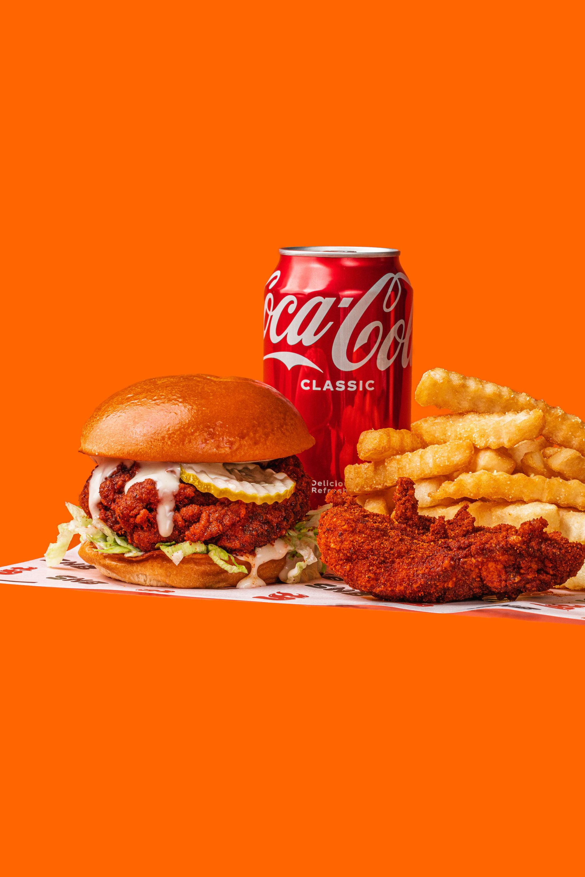 Sando Combo — Super Nash Brothers Nashville fried chicken, Sydney